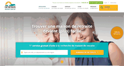 Desktop Screenshot of capretraite.fr